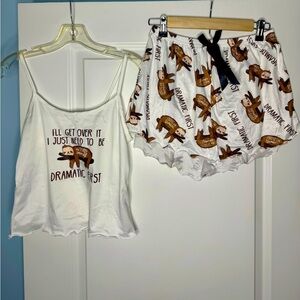 🍓6/$15🍓 NWOT Sloth Pajama Set